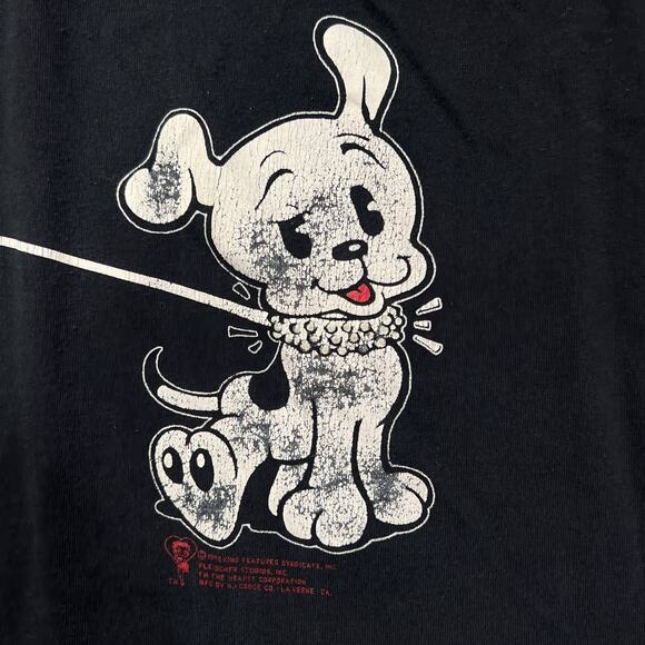 Vintage 90's Betty Boop Princess Diana Graphic Tee Shirt Top Front Back Men's XL - Picture 7 of 12